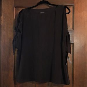 Cold shoulder blouse